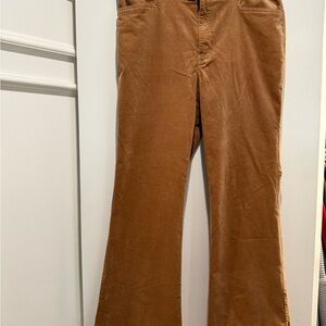 Talbots Tan Corduroy Pants